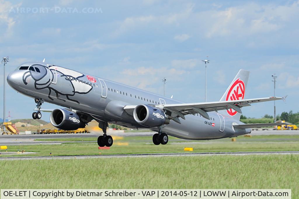OE-LET, 2009 Airbus A321-211 C/N 3830, Niki Airbus 321