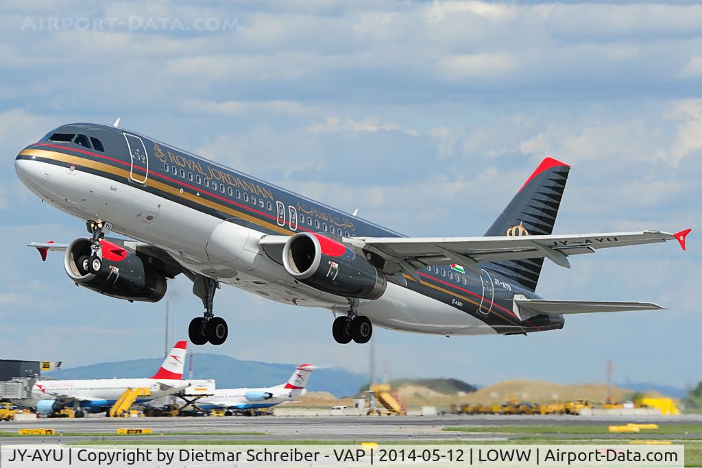 JY-AYU, 2012 Airbus A320-232 C/N 5128, Royal Jordanian Airbus 320