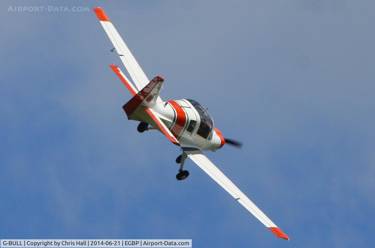 G-BULL, 1977 Scottish Aviation Bulldog Series 120 Model 128 C/N BH120/392, visitor at Kemble