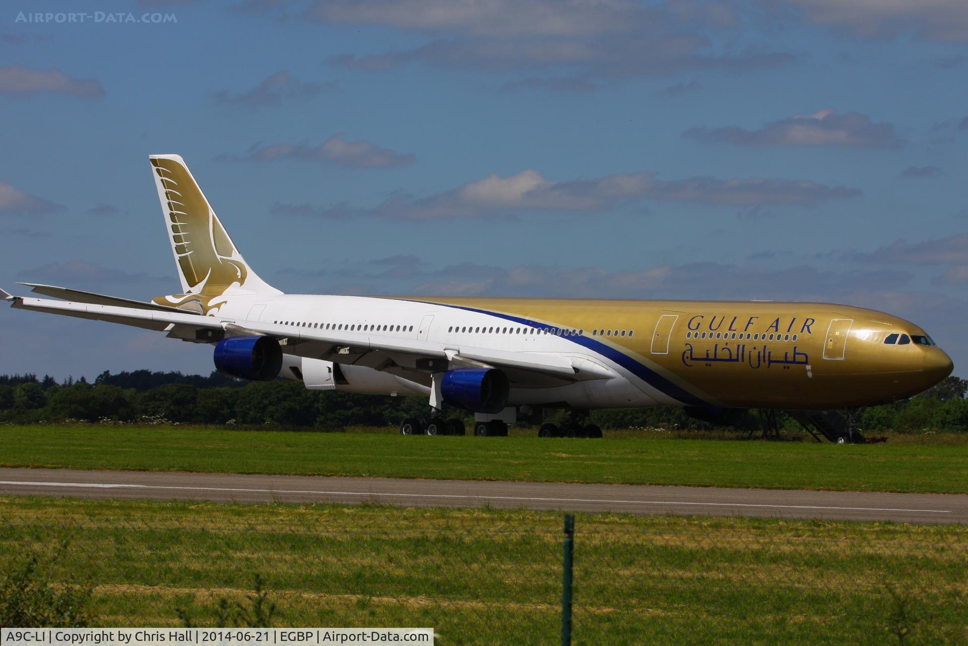 A9C-LI, 2003 Airbus A340-313 C/N 554, now in the scrapping area at Kemble