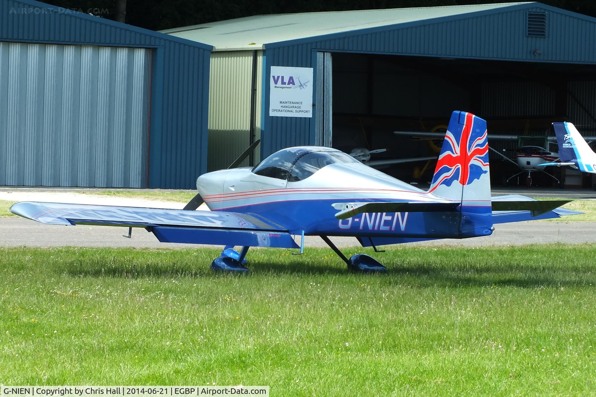 G-NIEN, 2006 Vans RV-9A C/N PFA 320-14419, visitor from Turweston