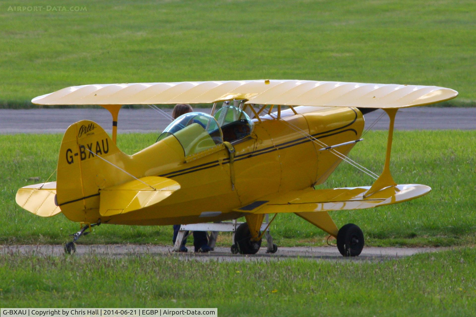 G-BXAU, 1978 Pitts S-1 Special C/N GHG9, visitor at Kemble