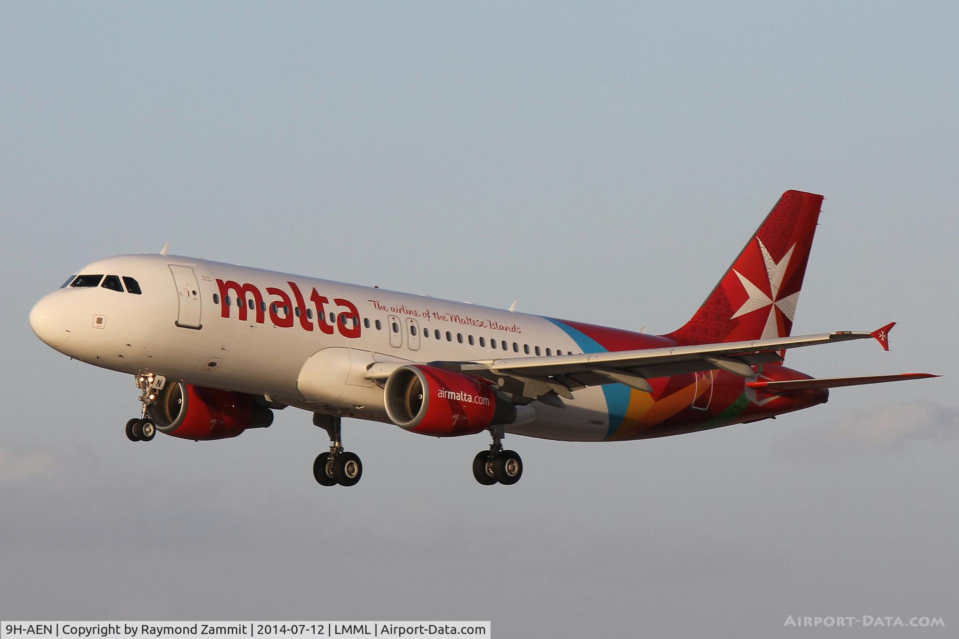 9H-AEN, 2005 Airbus A320-214 C/N 2665, A320 9H-AEN Air Malta