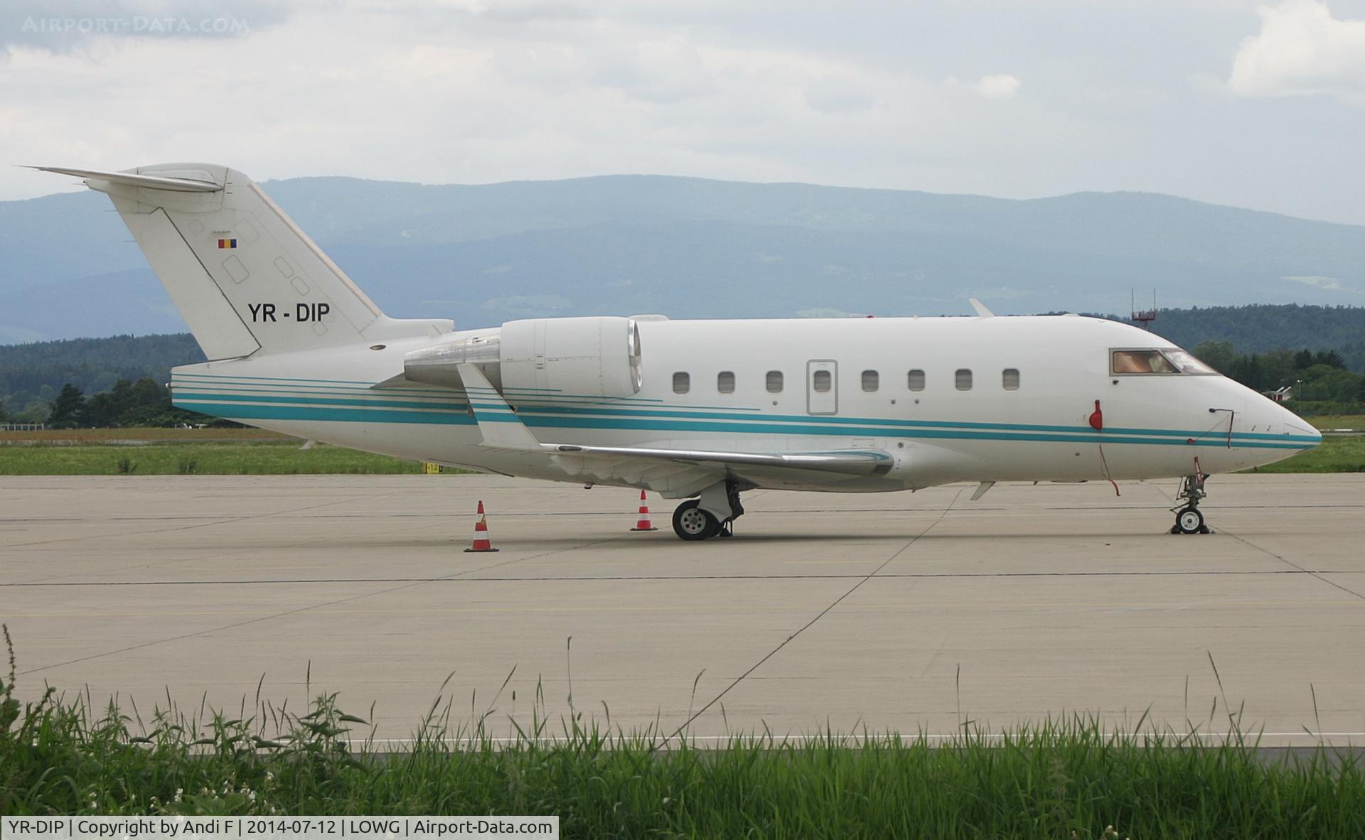 YR-DIP, 2000 Bombardier Challenger 604 (CL-600-2B16) C/N 5475, Eurojet Romania Canadair Challenger 604
