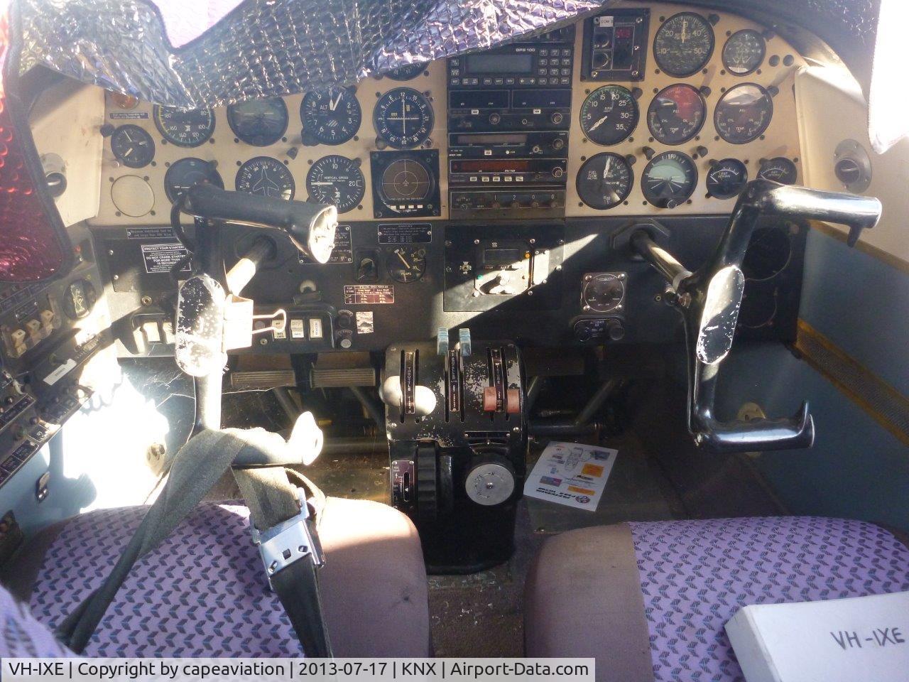 VH-IXE, 1979 Partenavia P-68B C/N 178, Photo of panel taken by liquidators in July 2013. i purchased this aircraft in August 2013.