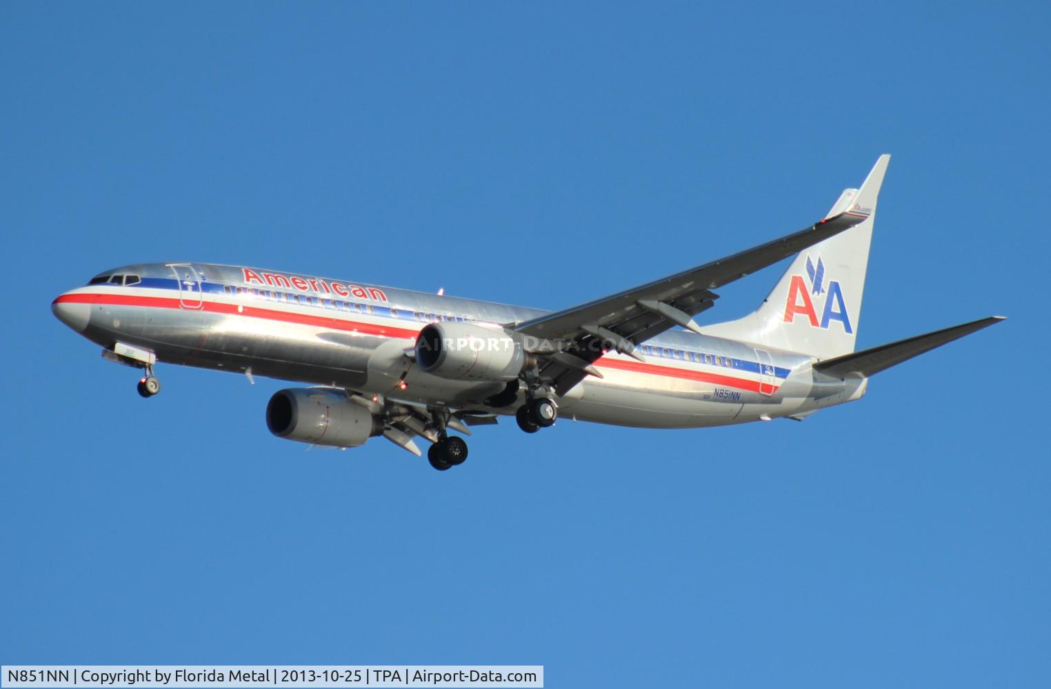 N851NN, 2010 Boeing 737-823 C/N 29556, American 737-800