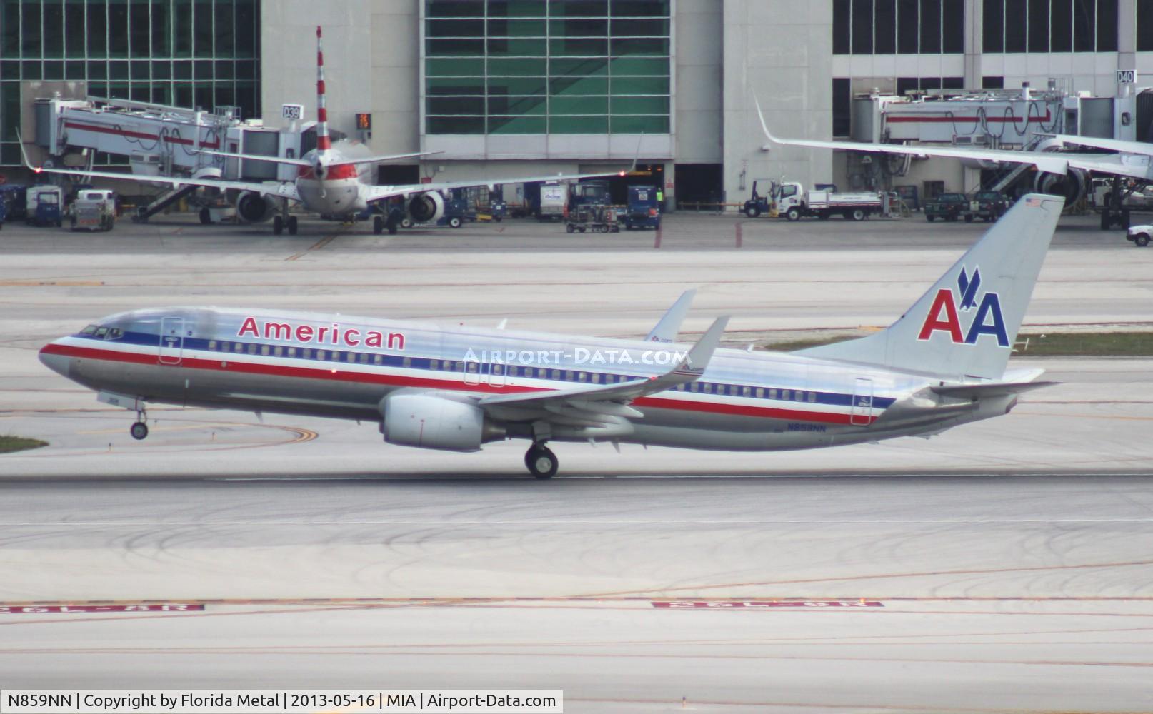 N859NN, Boeing 737-823 C/N 29555, American 737-800