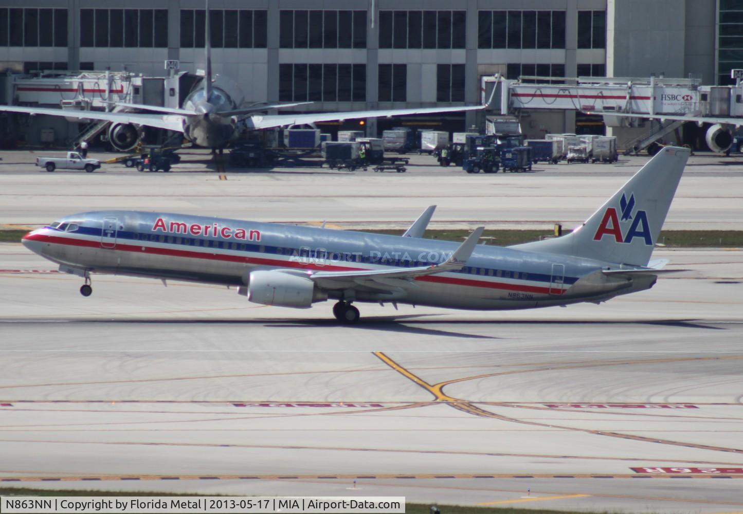 N863NN, 2010 Boeing 737-823 C/N 30903, American 737-800