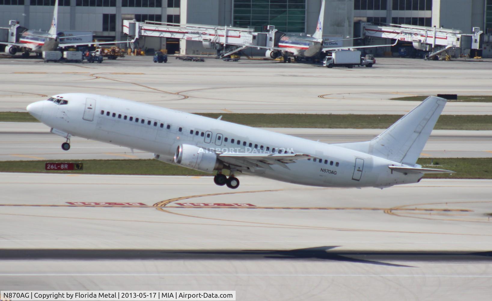 N870AG, 1988 Boeing 737-4Y0 C/N 23870, Sky King 737-400
