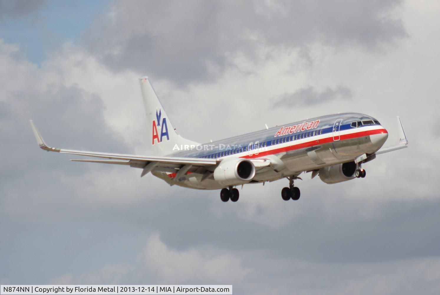 N874NN, 2011 Boeing 737-823 C/N 31129, American 737-800