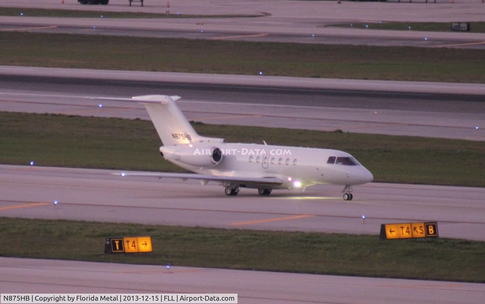 N875HB, 2012 Hawker Beechcraft 4000 C/N RC-75, Hawker 4000