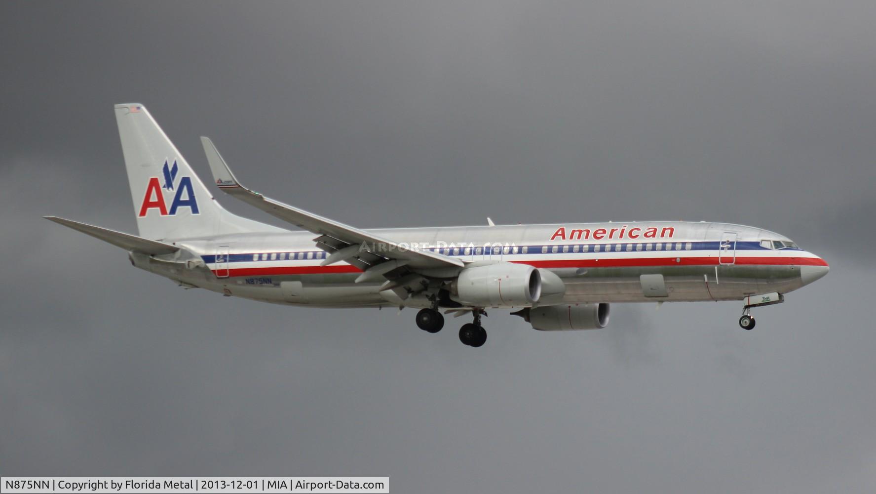N875NN, 2011 Boeing 737-823 C/N 33220, American 737-800