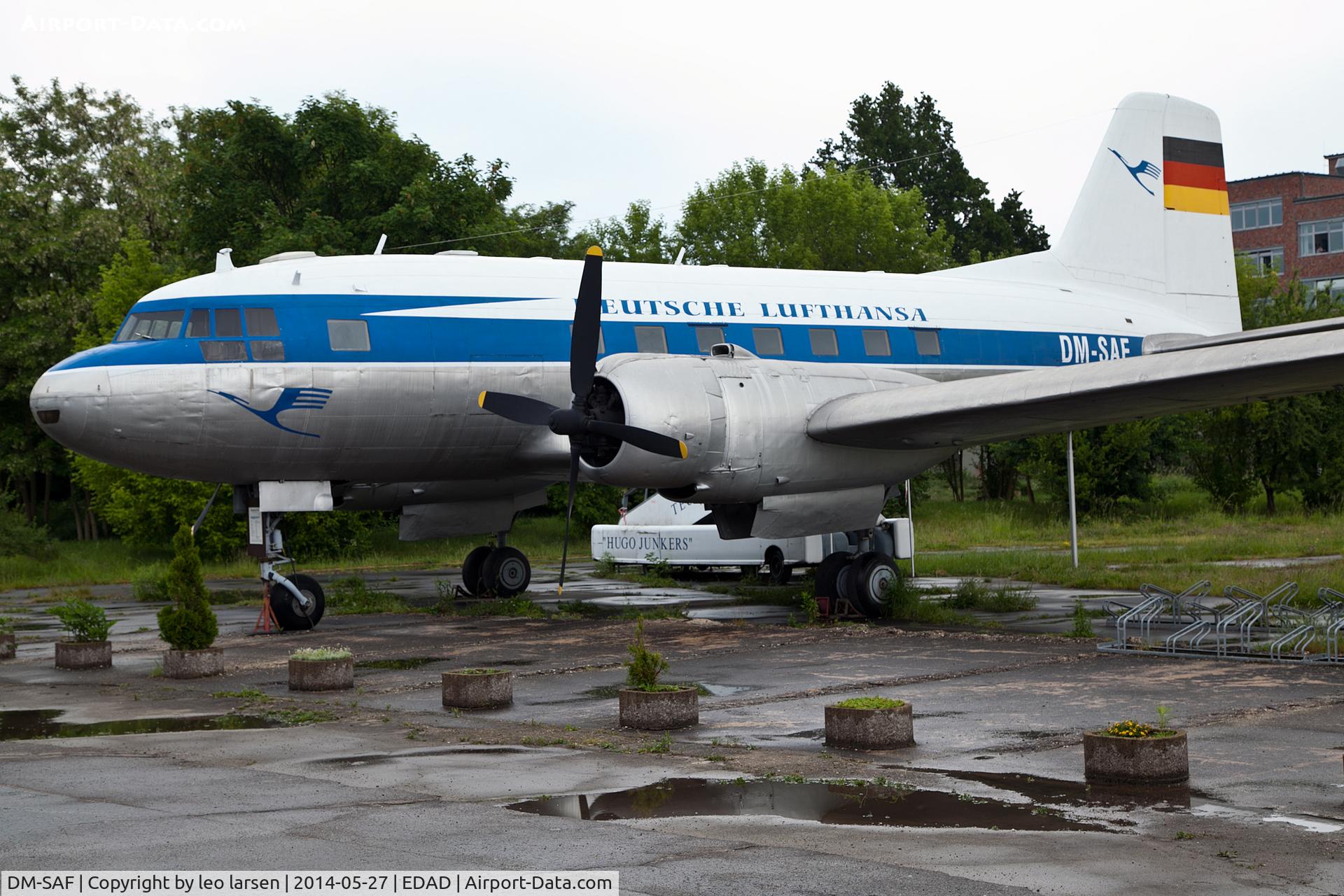 DM-SAF, 1957 Ilyushin (VEB) Il-14P C/N 14803016, Hugo Junkers Museum,Dessau 27.5.14