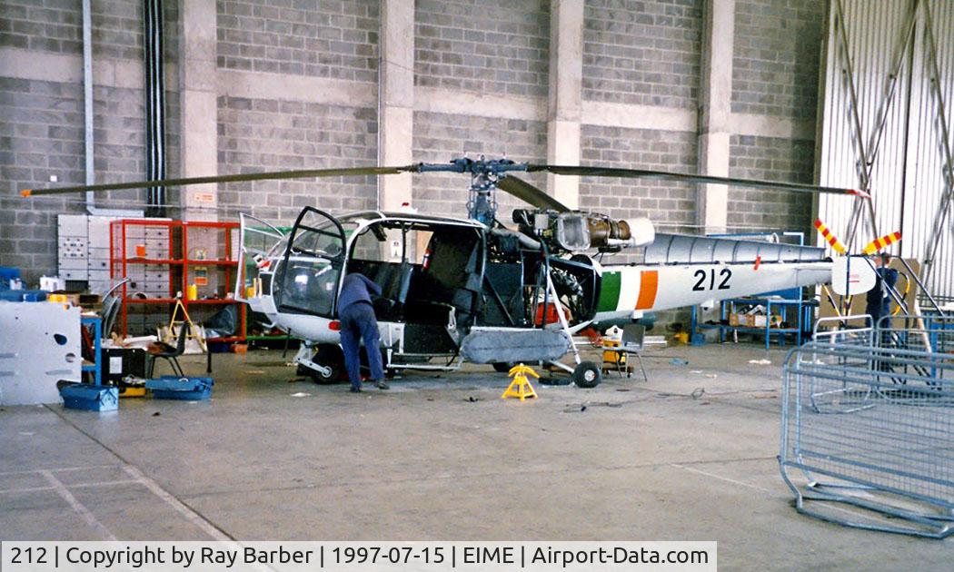 212, Aérospatiale SA-316B Alouette III C/N 1984, Sud Aviation SA.316B Alouette III [1984] (Irish Air Corp) Casement, Baldonnel~EI 15/07/1997