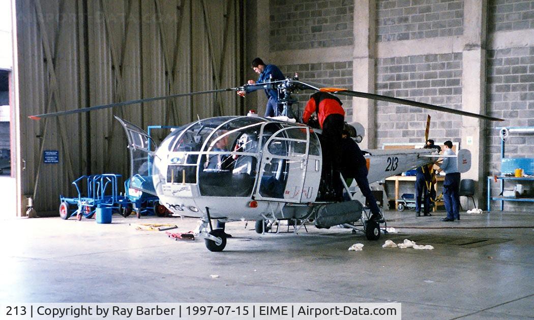 213, 1973 Sud Aviation SA-316B Alouette III C/N 2116, Sud Aviation SA.316B Alouette III [2116] (Irish Air Corp) Casement, Baldonnel~EI 15/07/1997