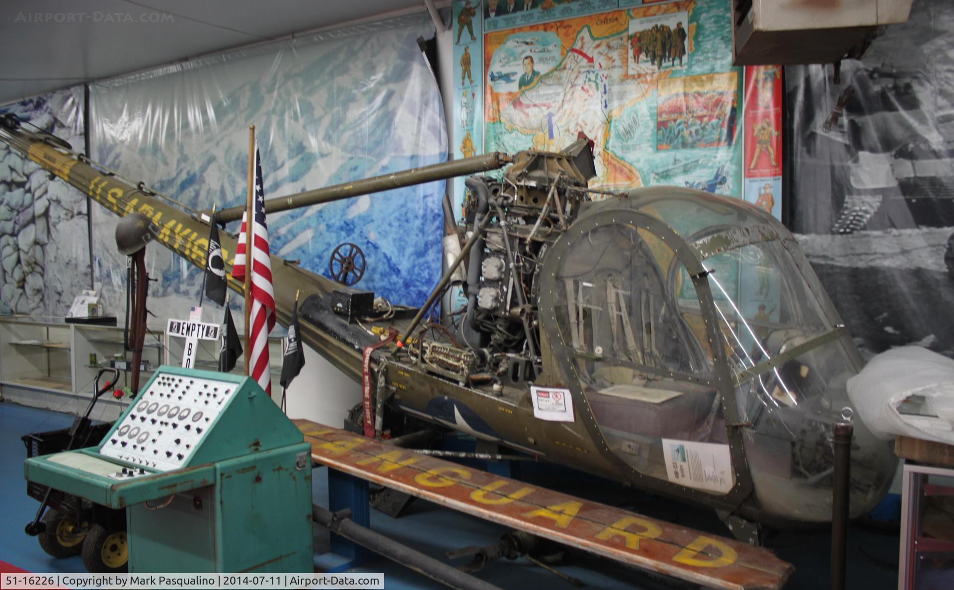 51-16226, 1951 Hiller OH-23B Raven Raven C/N 408, Hiller OH-23B