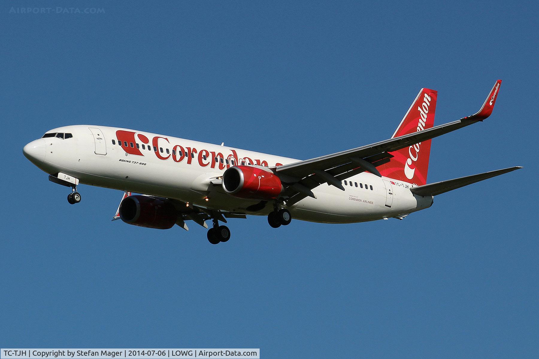 TC-TJH, 1999 Boeing 737-86J C/N 29121, Corendon B737-800 @ GRZ