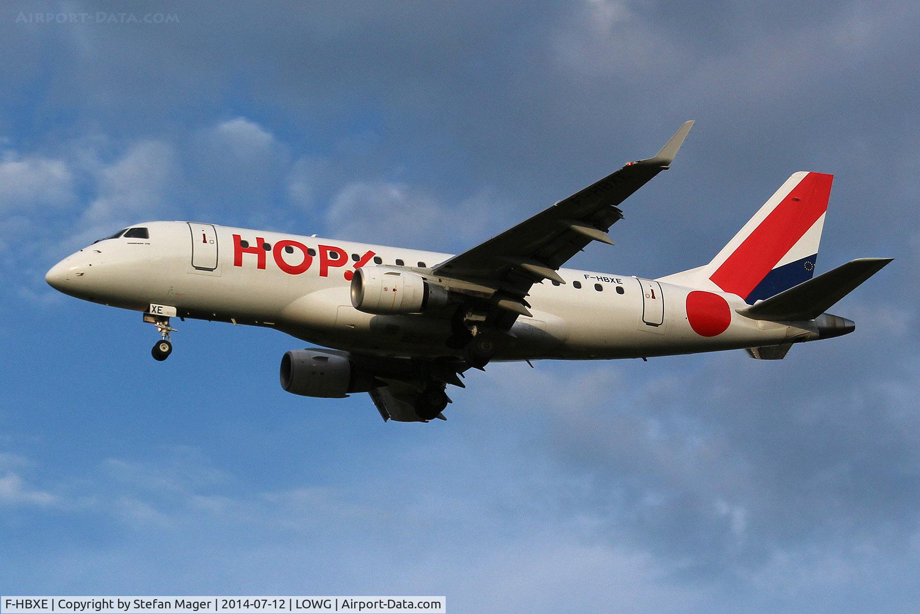 F-HBXE, 2009 Embraer 170ST (ERJ-170-100ST) C/N 17000286, HOP! Embraer 170 @ GRZ