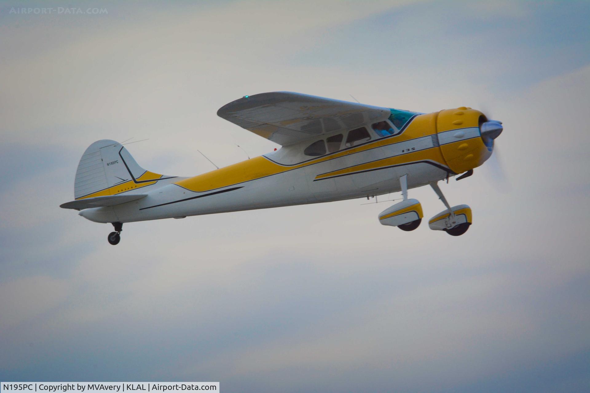 N195PC, 1954 Cessna 195B Businessliner C/N 16140, 2014 Sun n Fun
