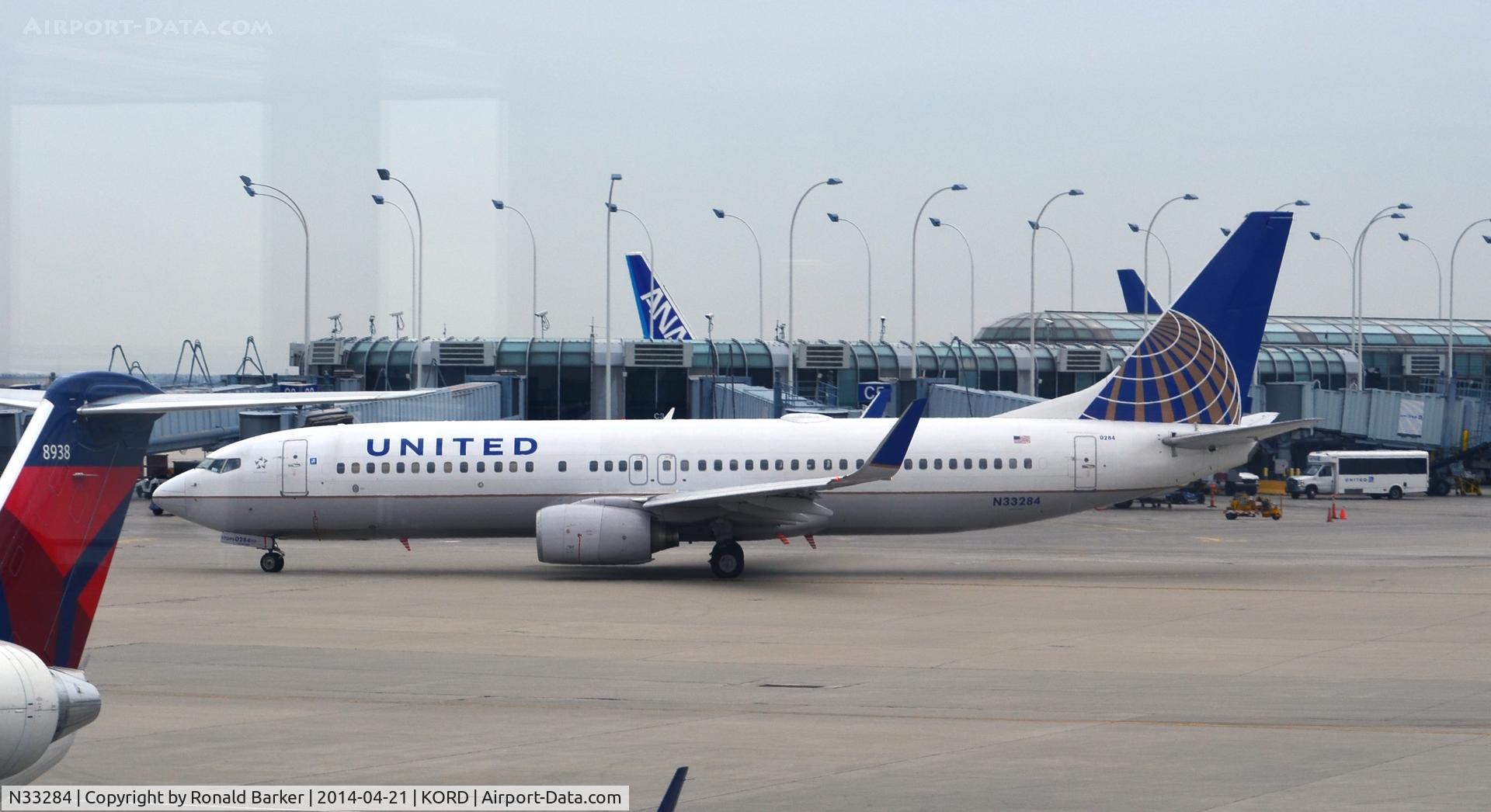 N33284, 2004 Boeing 737-824 C/N 31635, Taxi O