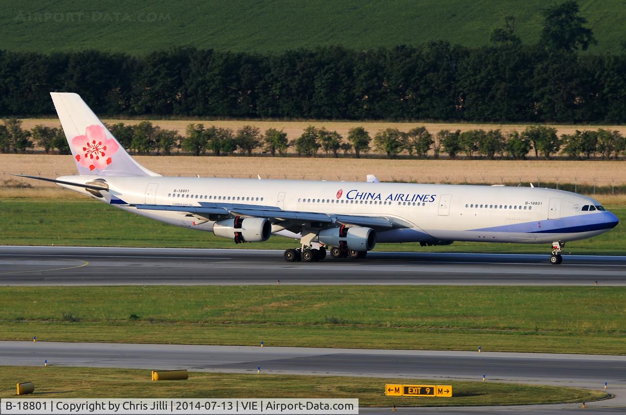 B-18801, 2001 Airbus A340-313 C/N 402, China Airlines