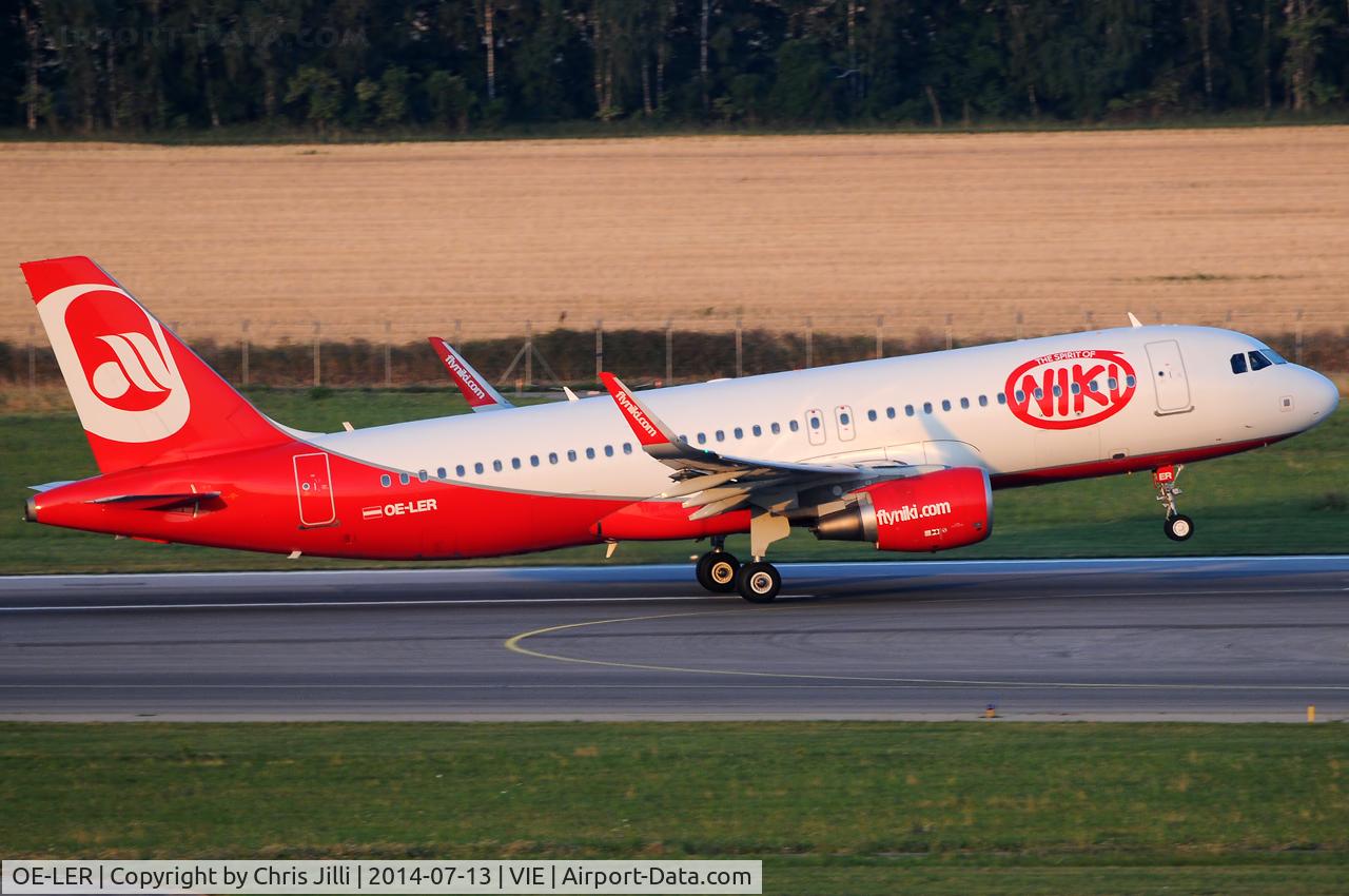 OE-LER, 2013 Airbus A320-214 C/N 5522, Air Berlin Austria (NIKI)