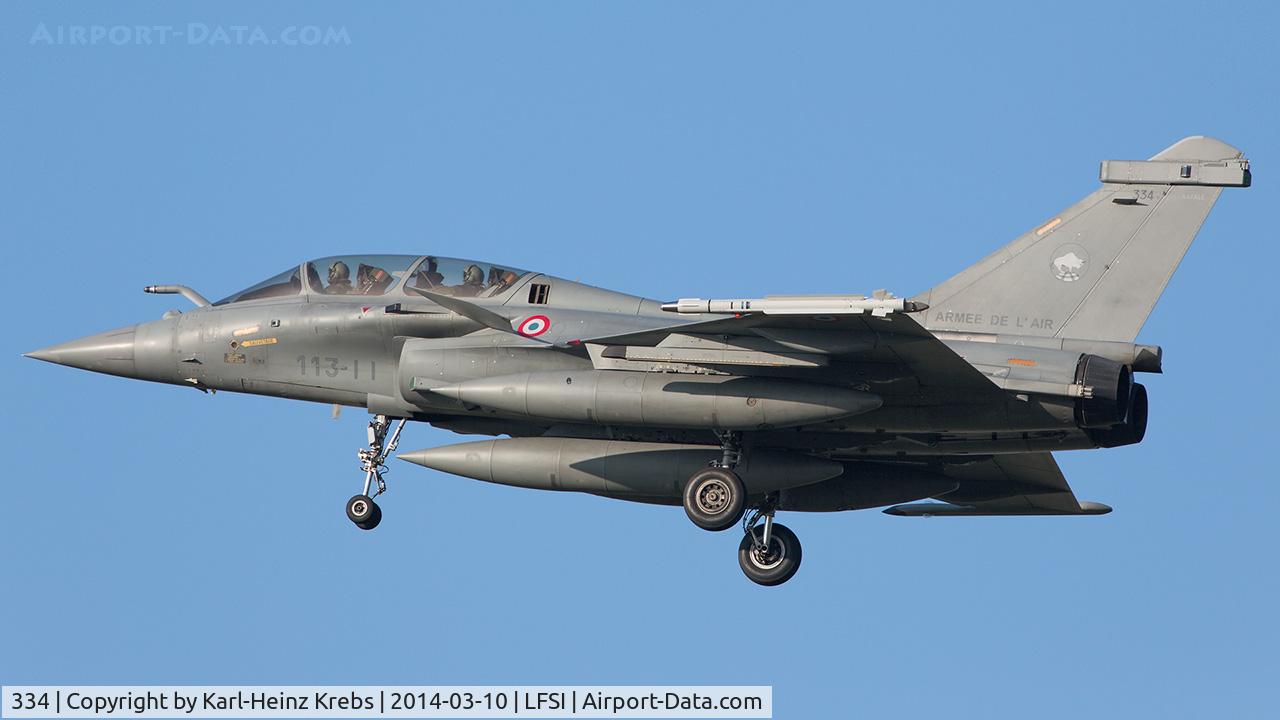 334, Dassault Rafale B C/N 334, final RWY 29