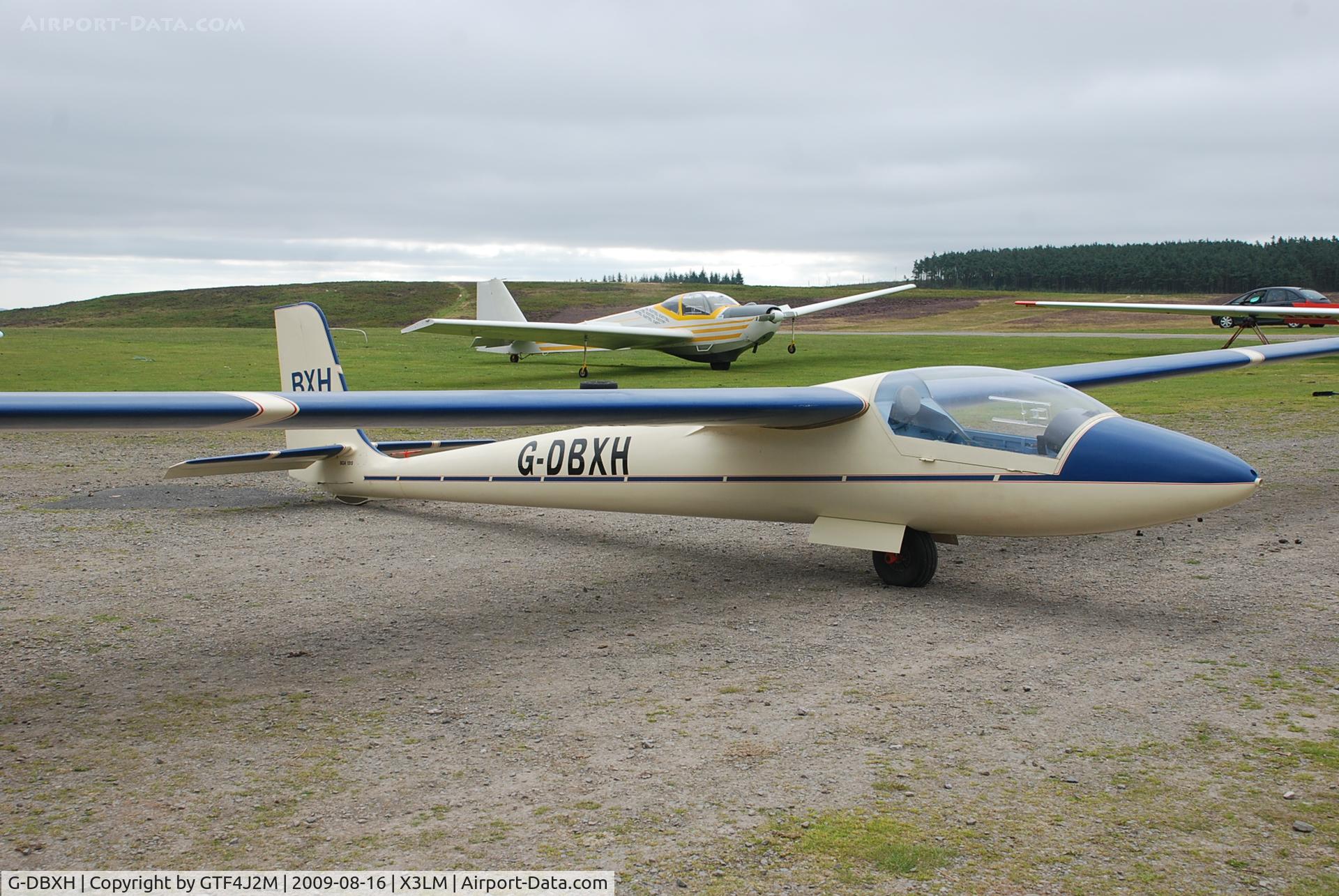 G-DBXH, 1966 Slingsby T-51 Dart 17R C/N 1516, G-DBXH 'BXH'  at Long Mynd 16.8.09