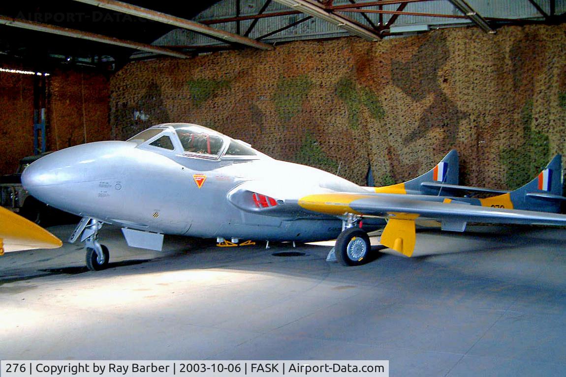 276, De Havilland DH-115 Vampire T.55 C/N 15497, de Havilland DH-115 Vampire T-55 [15497] (South African Air Force) Swartkop~ZS 06/10/2003