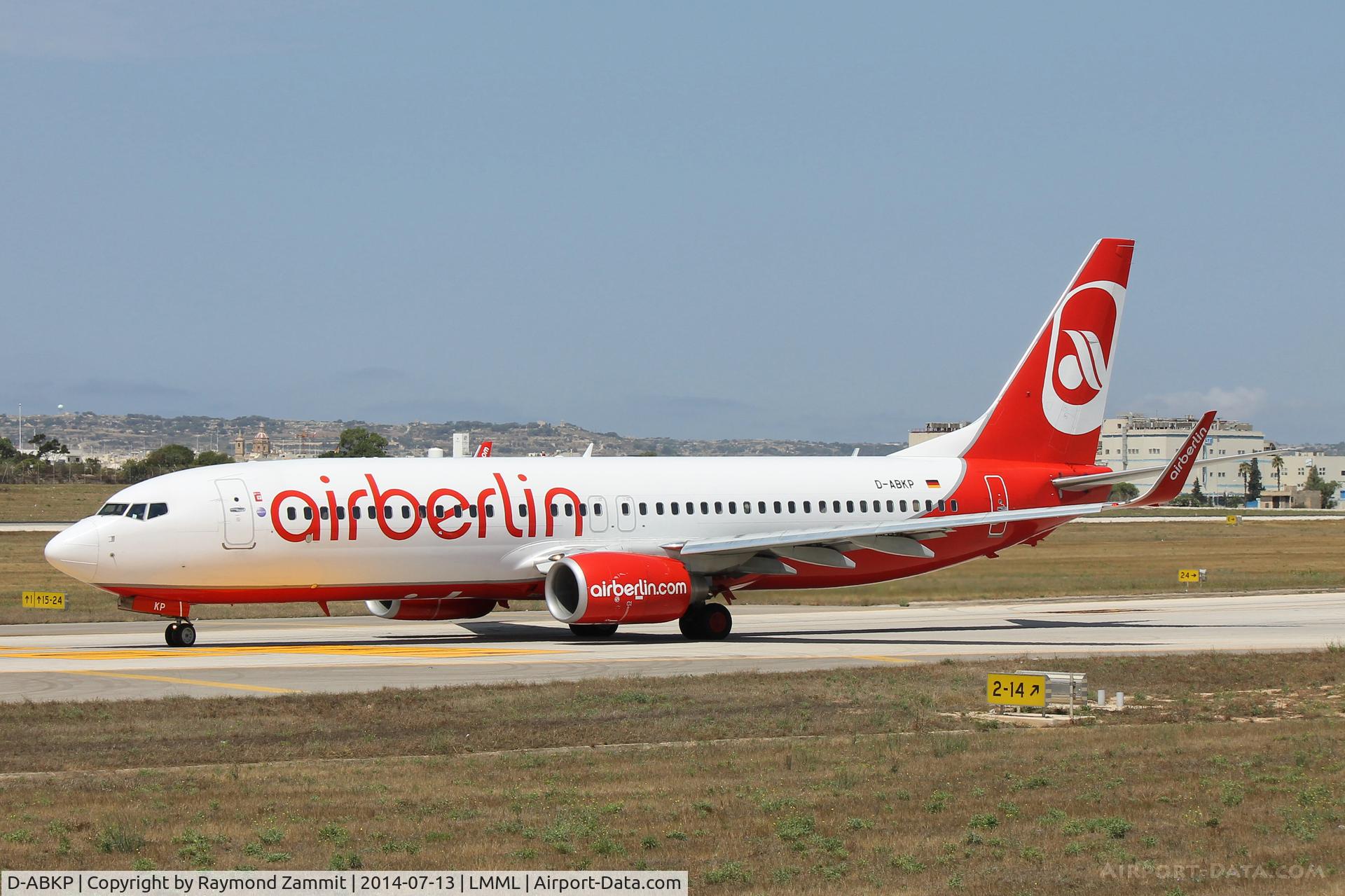 D-ABKP, 2010 Boeing 737-86J C/N 37758, B737-800 D-ABKP Air Berlin