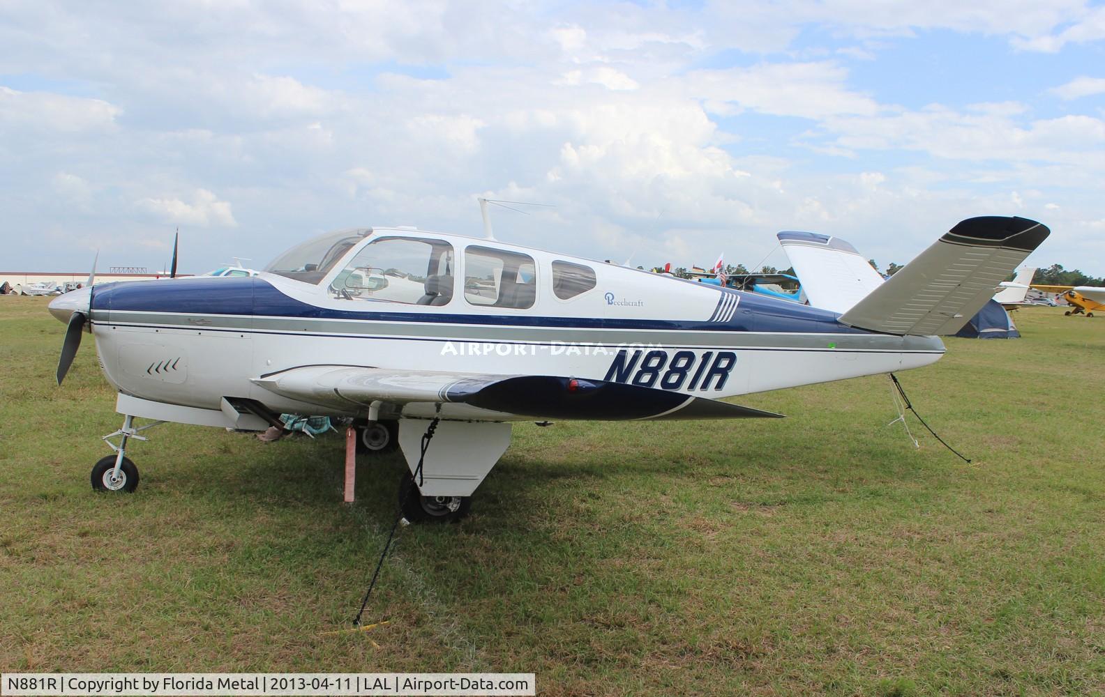N881R, 1960 Beech M35 Bonanza C/N D-6290, Beech M35