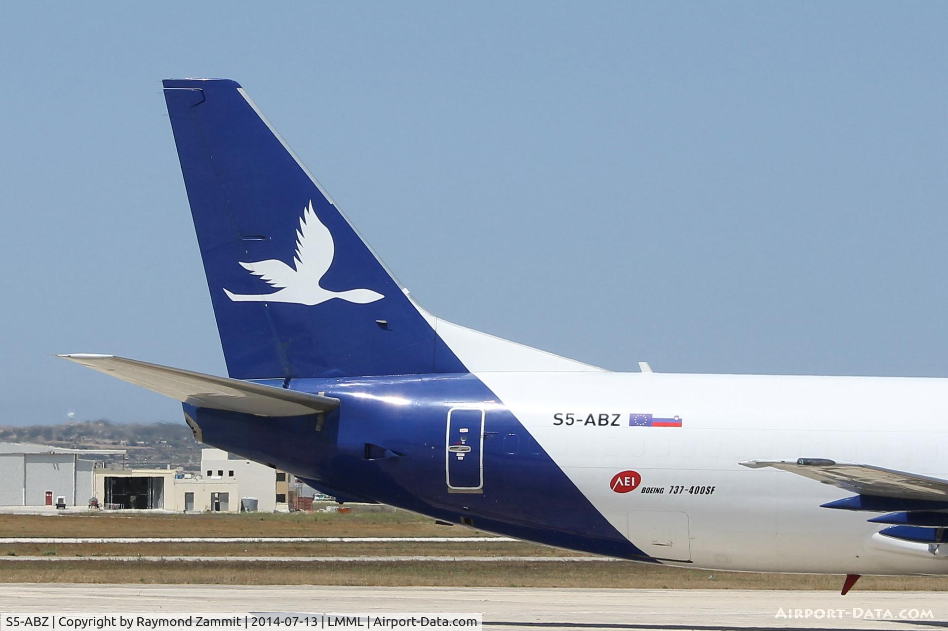 S5-ABZ, 1989 Boeing 737-4K5 C/N 24126, B737-400 S5-ABZ Solinair