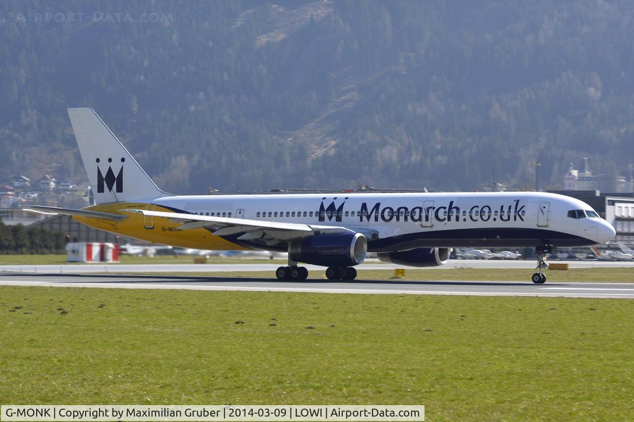 G-MONK, 1988 Boeing 757-2T7 C/N 24105, Monarch Airlines