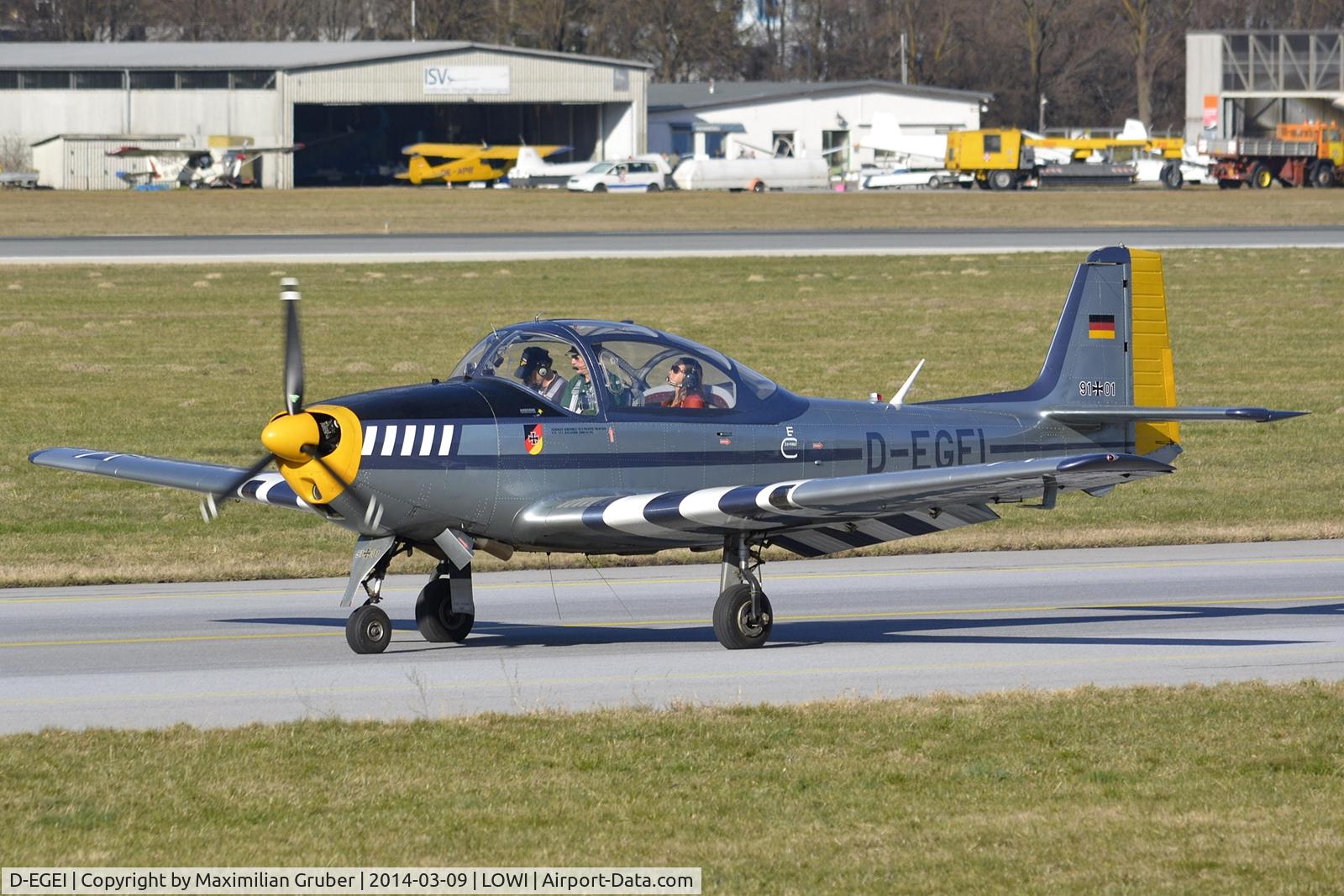D-EGEI, Focke-Wulf FWP-149D C/N 121, Bundesweer