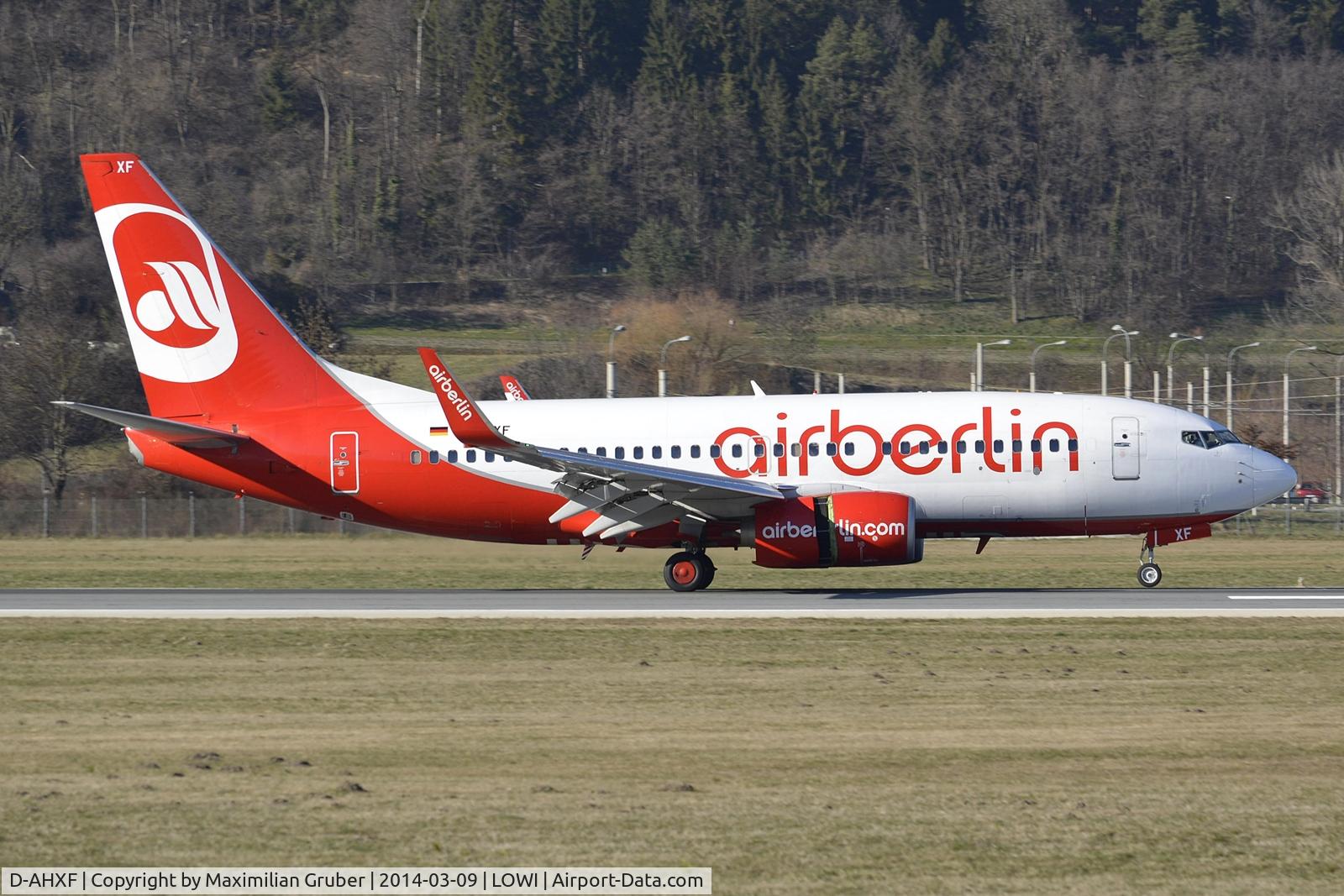 D-AHXF, 2007 Boeing 737-7K5 C/N 35136, Air Berlin