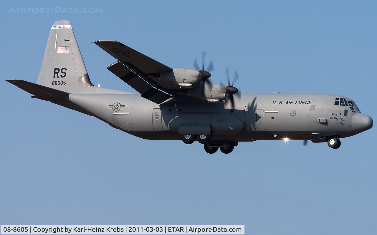 08-8605, 2008 Lockheed Martin C-130J-30 Super Hercules C/N 382-5615, US Air Force