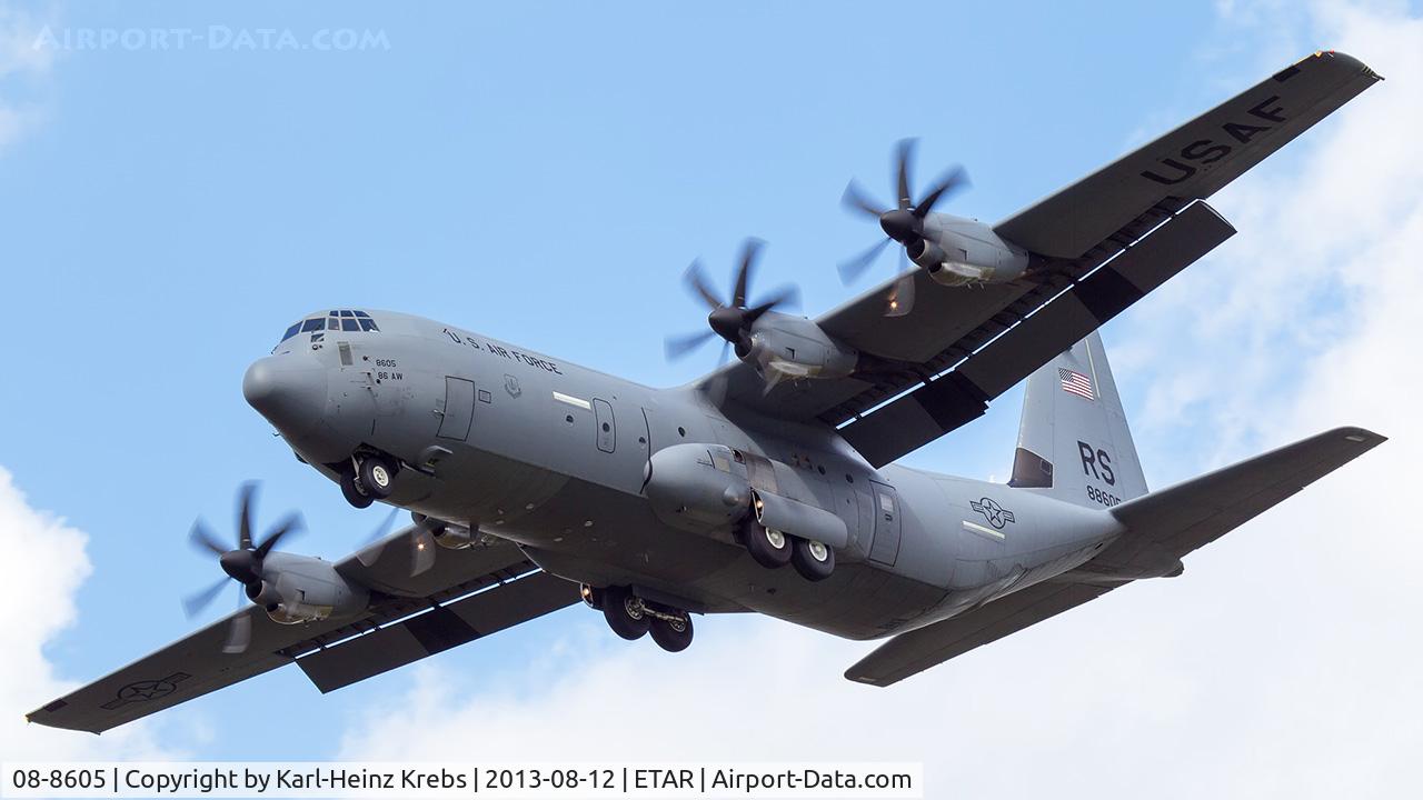 08-8605, 2008 Lockheed Martin C-130J-30 Super Hercules C/N 382-5615, US Air Force