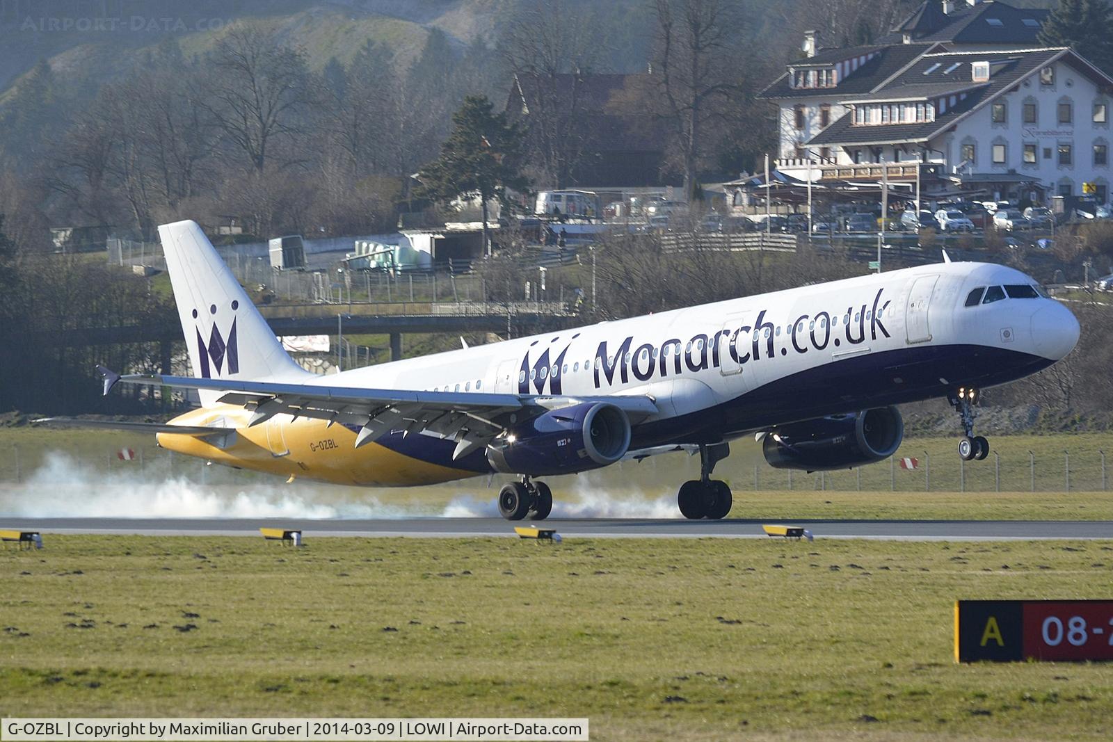 G-OZBL, 1998 Airbus A321-231 C/N 864, Monarch Airlines