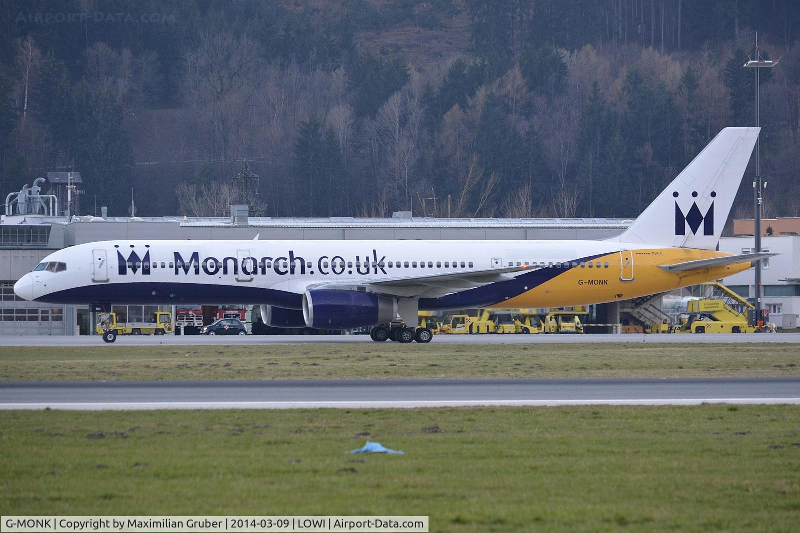 G-MONK, 1988 Boeing 757-2T7 C/N 24105, Monarch Airlines