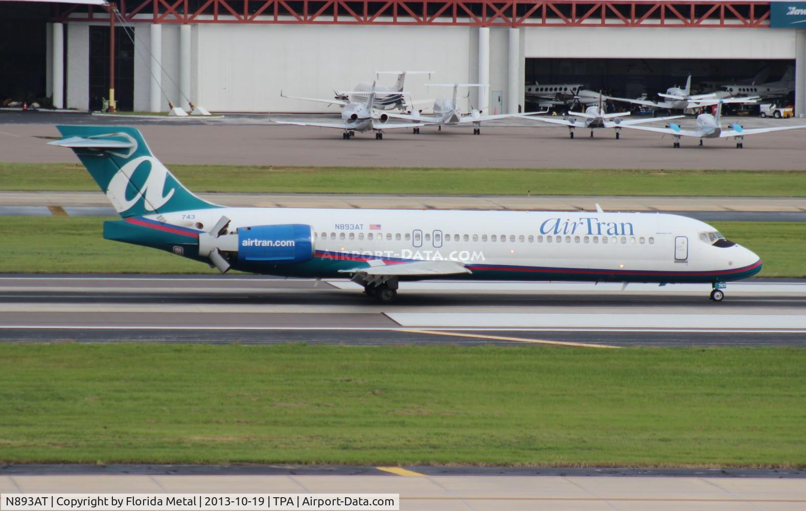 N893AT, 2004 Boeing 717-200 C/N 55045, Air Tran 717