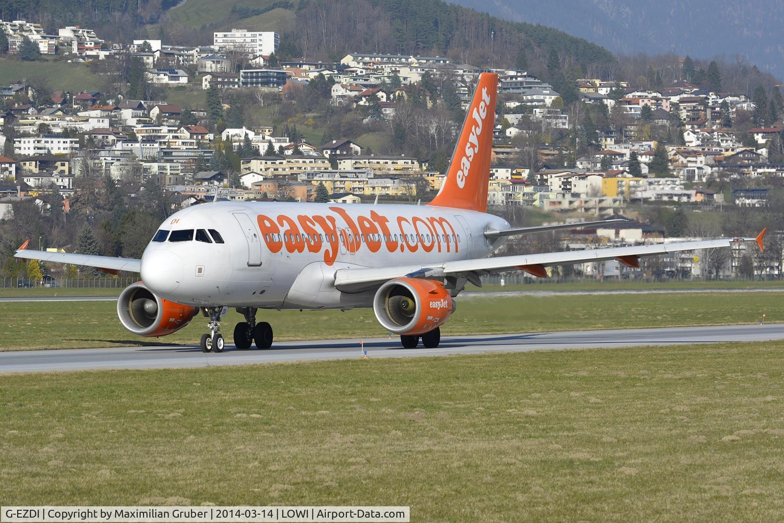 G-EZDI, 2008 Airbus A319-111 C/N 3537, EasyJet