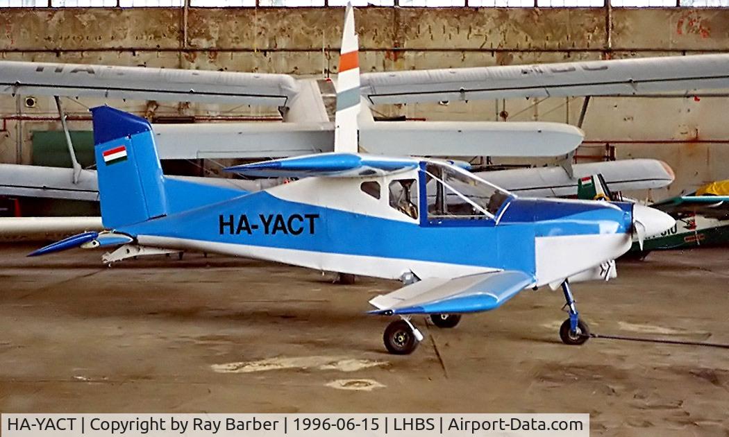 HA-YACT, 1993 Ganzavia Ltd. GAK-22 Dino C/N 001-93, GanzAVIA GAK-22 Dino [001-93] Budaors (LHBS) 15/06/96