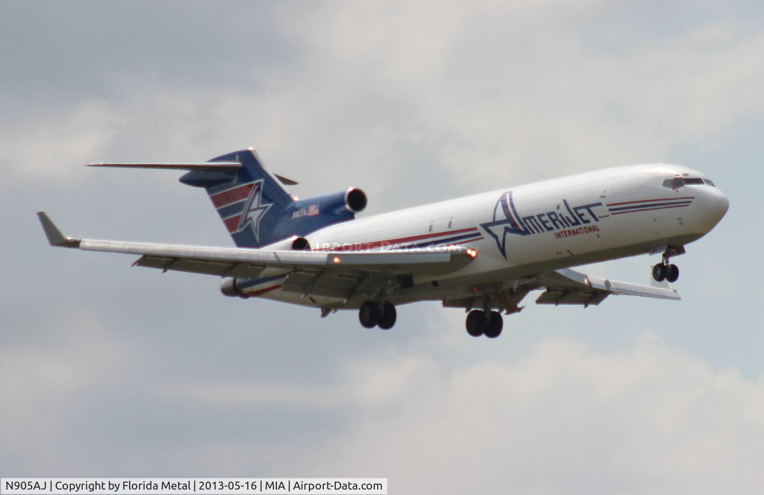 N905AJ, 1980 Boeing 727-231 C/N 21989, Amerijet 727-200