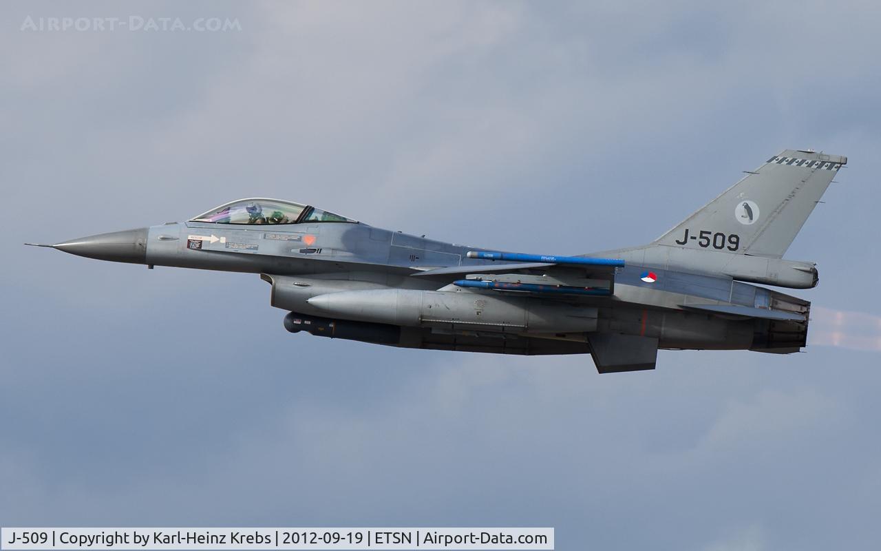 J-509, General Dynamics F-16AM Fighting Falcon C/N 6D-148, Royal Netherlands Air Force