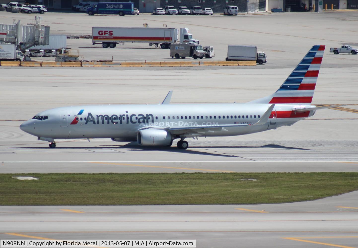 N908NN, 2012 Boeing 737-823 C/N 31157, American 737-800
