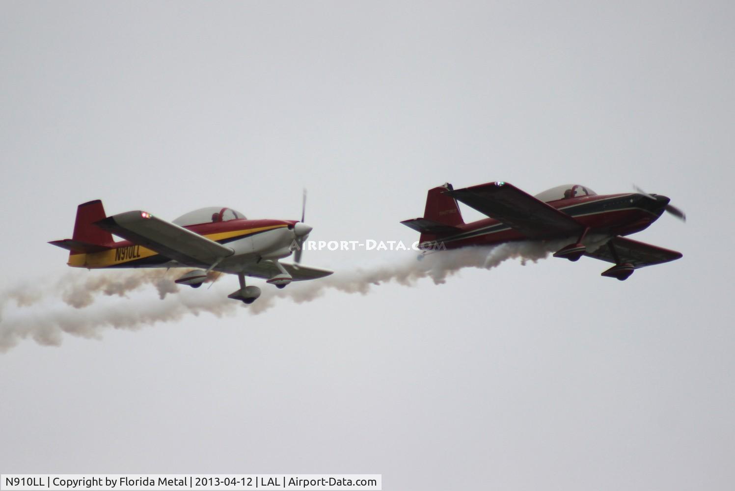 N910LL, Vans RV-8A C/N 80910, RV-8s departing Sun N Fun