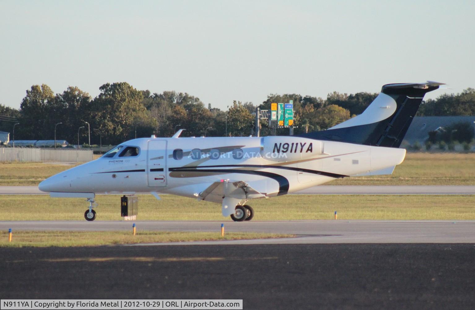 N911YA, 2012 Embraer EMB-500 Phenom 100 C/N 50000300, Phenom 100