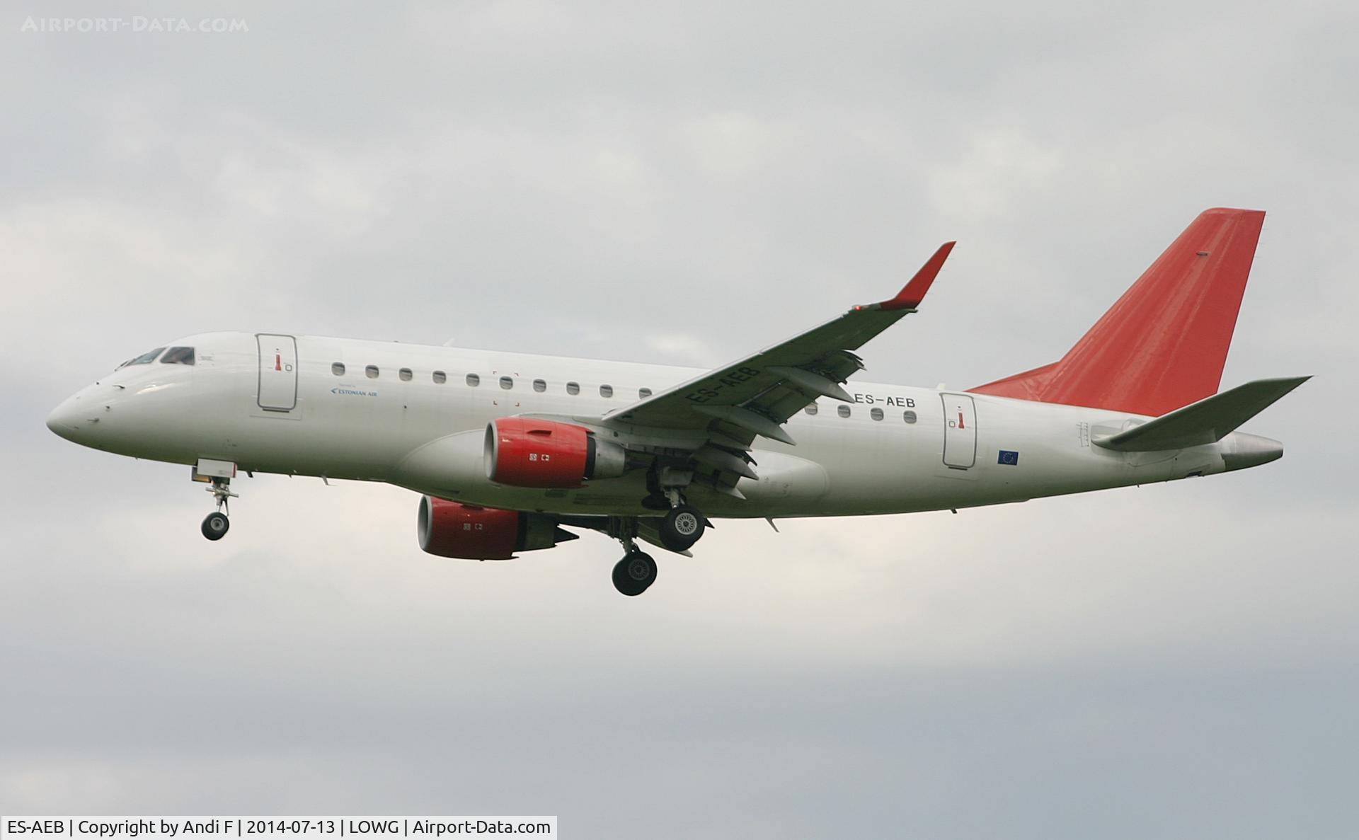 ES-AEB, 2005 Embraer 170LR (ERJ-170-100LR) C/N 17000106, Estonian Air Embraer ERJ-170-100LR