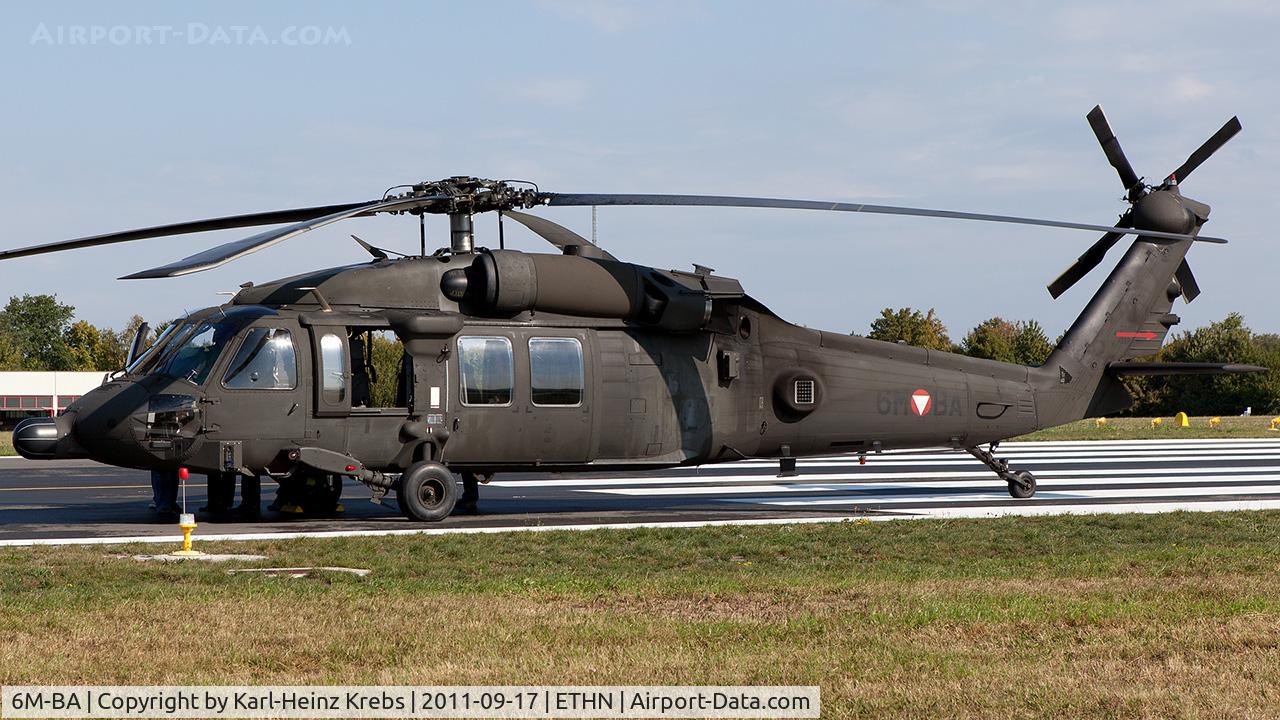 6M-BA, 2002 Sikorsky S-70A-42 Black Hawk C/N 70-2709, Austria - Air Force