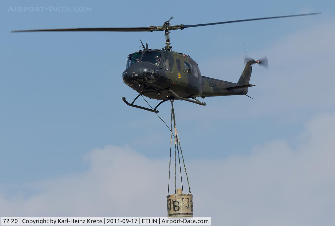 72 20, Bell (Dornier) UH-1D Iroquois (205) C/N 8340, German Army